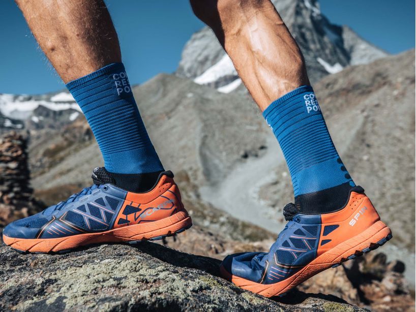 MID COMPRESSION SOCKS BLUE LOLITE